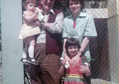 con lo zio Ernesto
