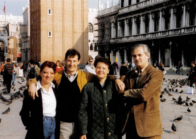 con Maurizio e Milena